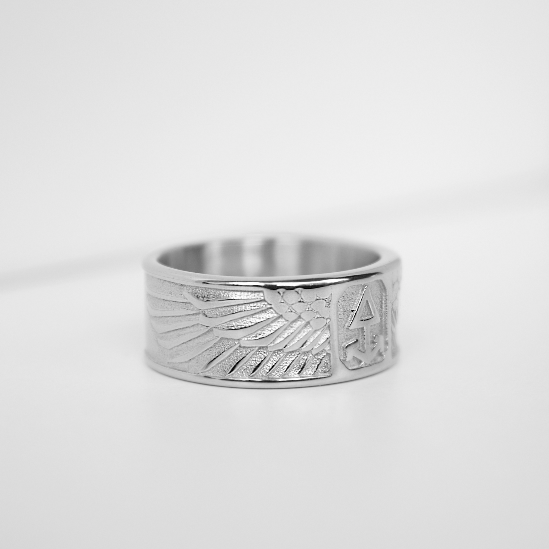 Ring Winged Sun | The Winged Sun Herrenring | Rock & Steel Germany