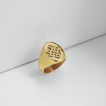 Wisdom Ring | Siegelring mit Glückszeichen | Wisdom Herrenring | Rock & Steel Germany