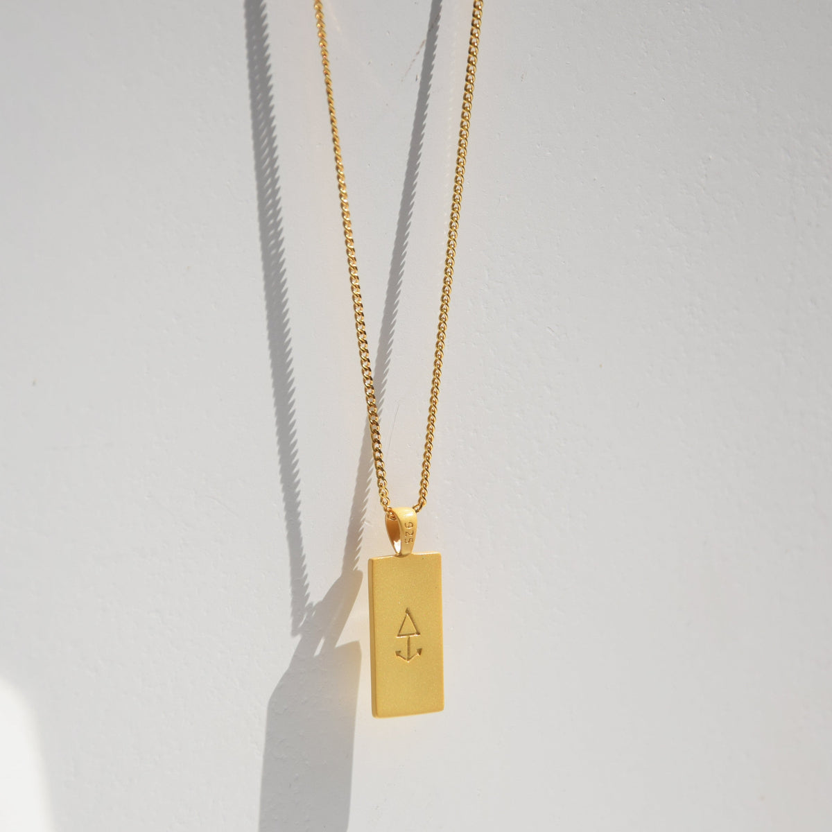 Kette GIZEH Sterling Silber vergoldet - ROCK & STEEL GERMANY