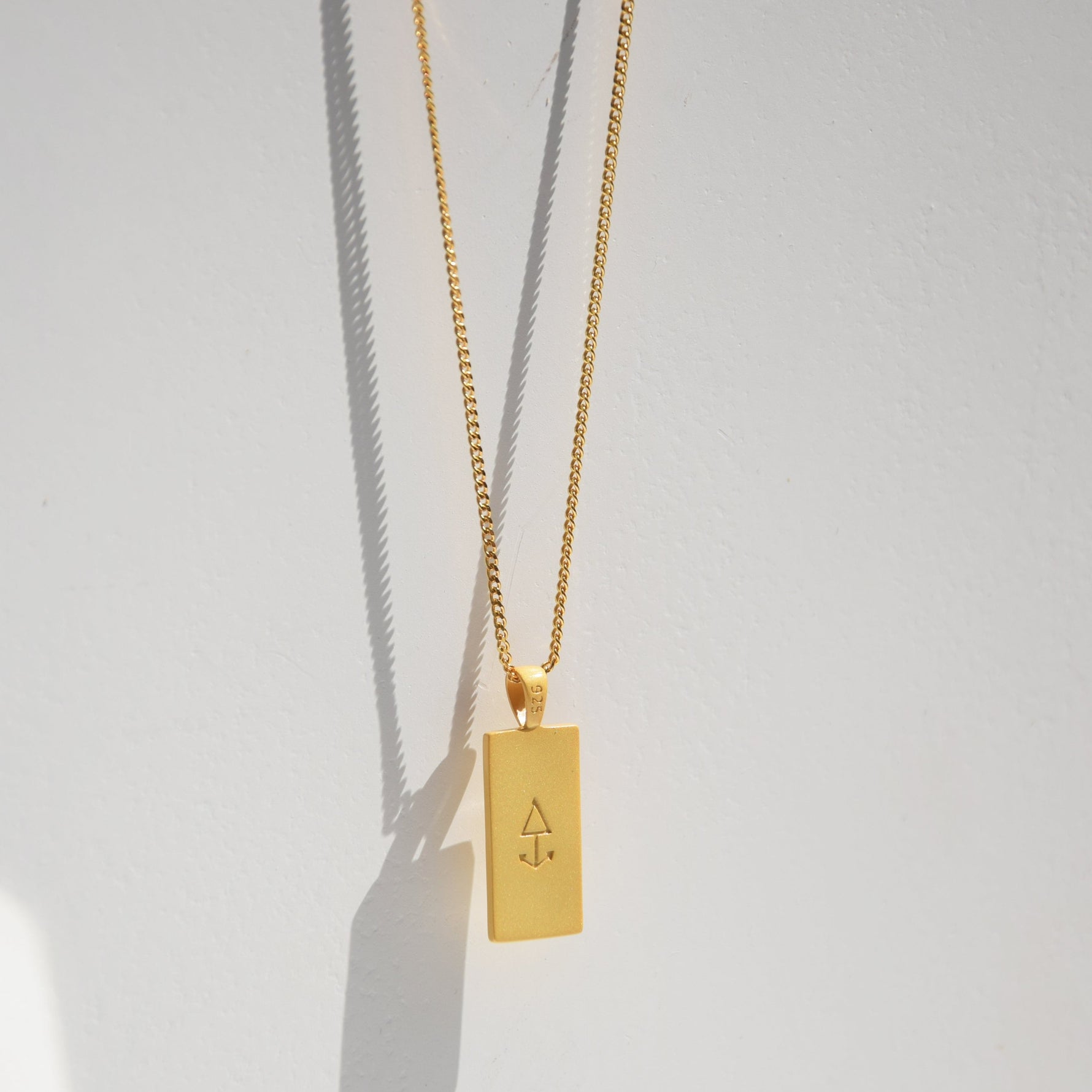 Kette GIZEH Sterling Silber vergoldet - ROCK & STEEL GERMANY