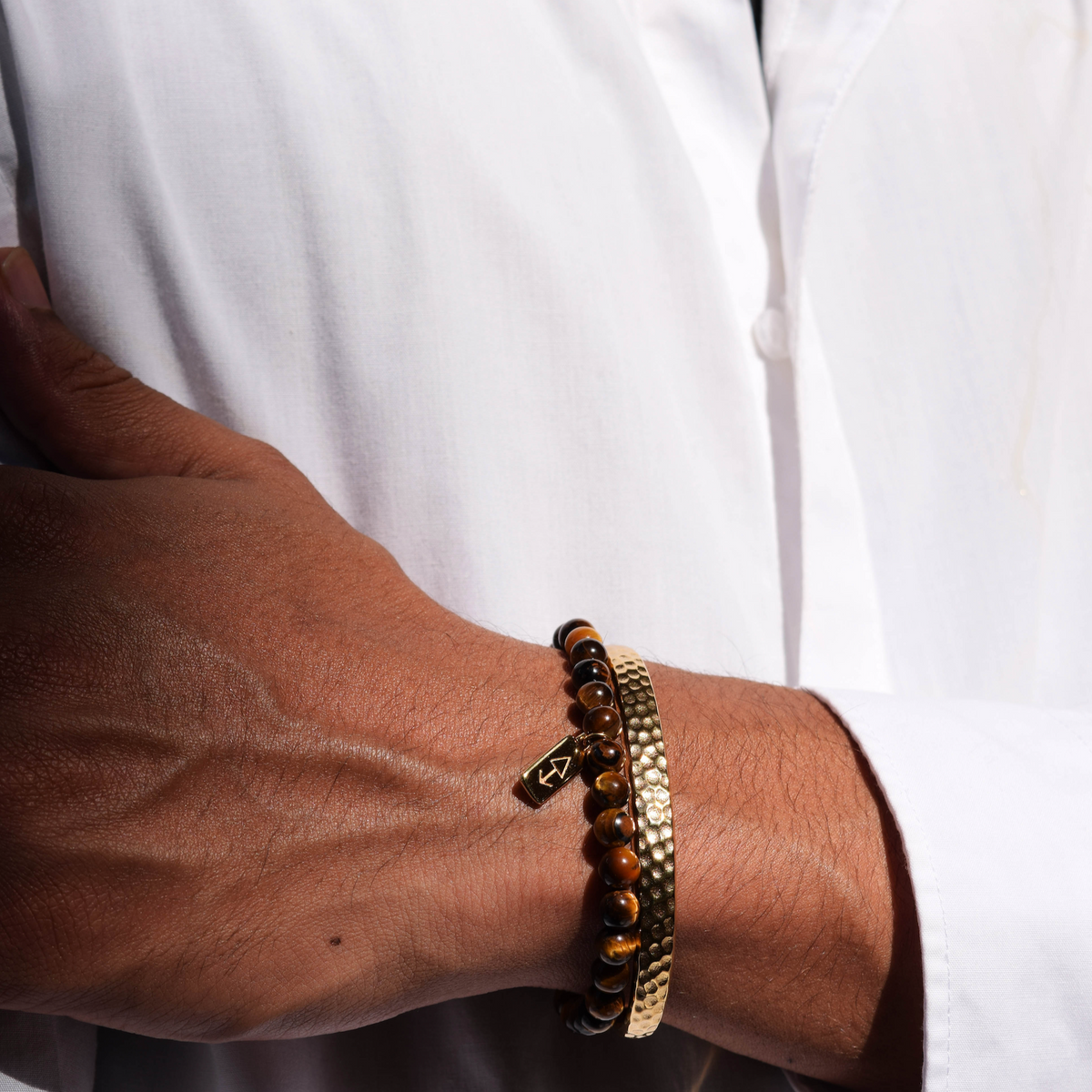 Armband Tigerauge UNITY - ROCK & STEEL GERMANY