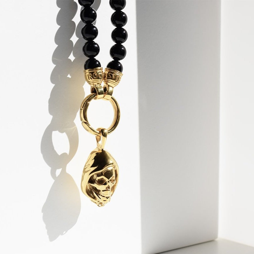Kette REAPER -  Gold Halsketten - Silber Halsketten - Halsketten für Herren - ROCK & STEEL GERMANY