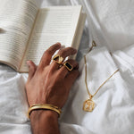 Ring Wild | Echter Onyx Stein Herrenring | Rock & Steel Germany