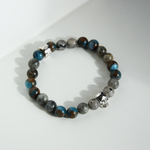 Armband GREY SAND 925 SILBER - ROCK & STEEL GERMANY