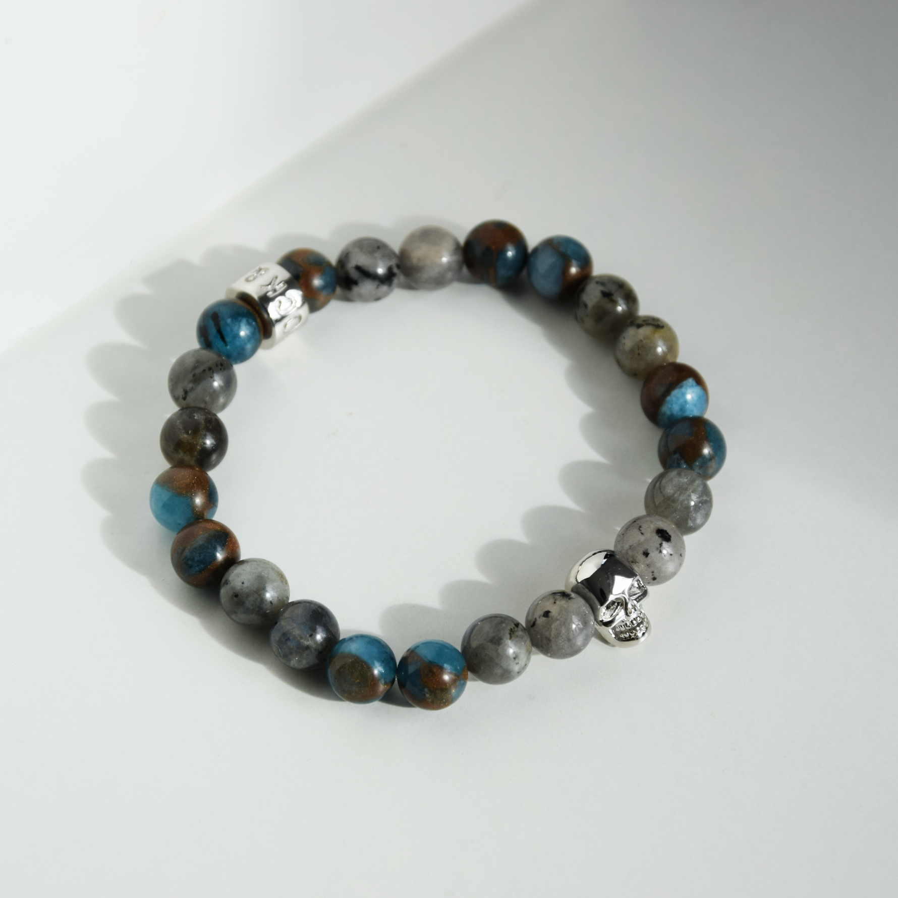 Armband GREY SAND 925 SILBER - ROCK & STEEL GERMANY