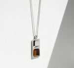 Kette HORUS TIGERAUGE | 925 SILBER - ROCK & STEEL GERMANY