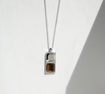 Kette HORUS TIGERAUGE | 925 SILBER - ROCK & STEEL GERMANY