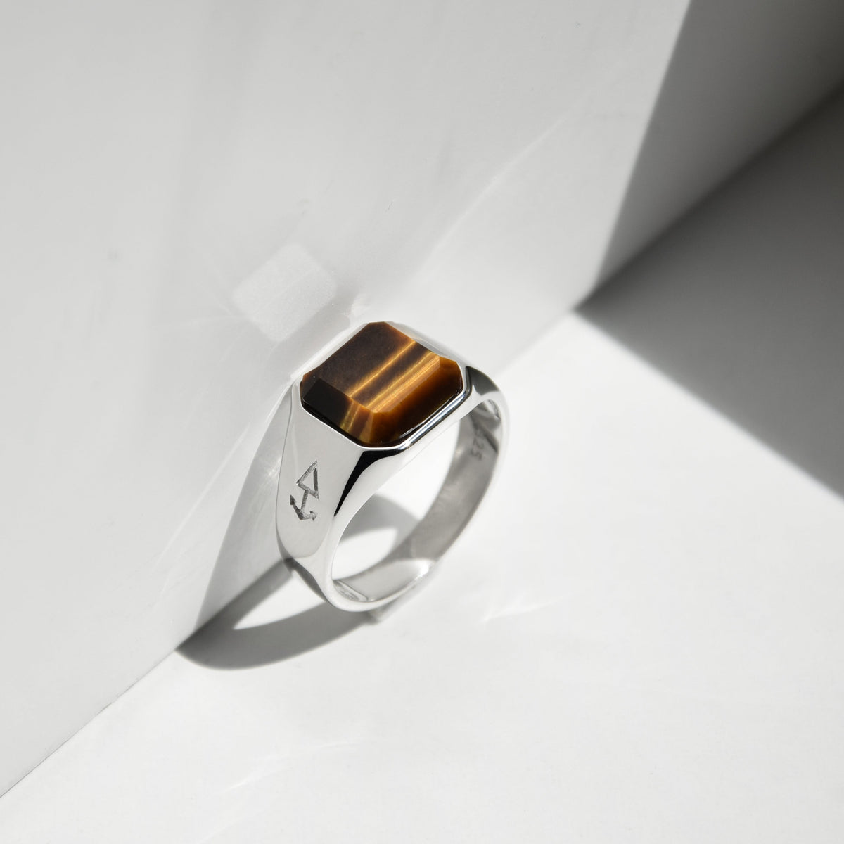 Ring HORUS TIGEREYE | 925 Silber - ROCK & STEEL GERMANY