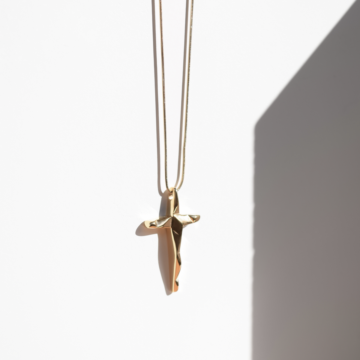 Kette REDEEMER - Gold Halsketten - Silber Halsketten - ROCK & STEEL GERMANY