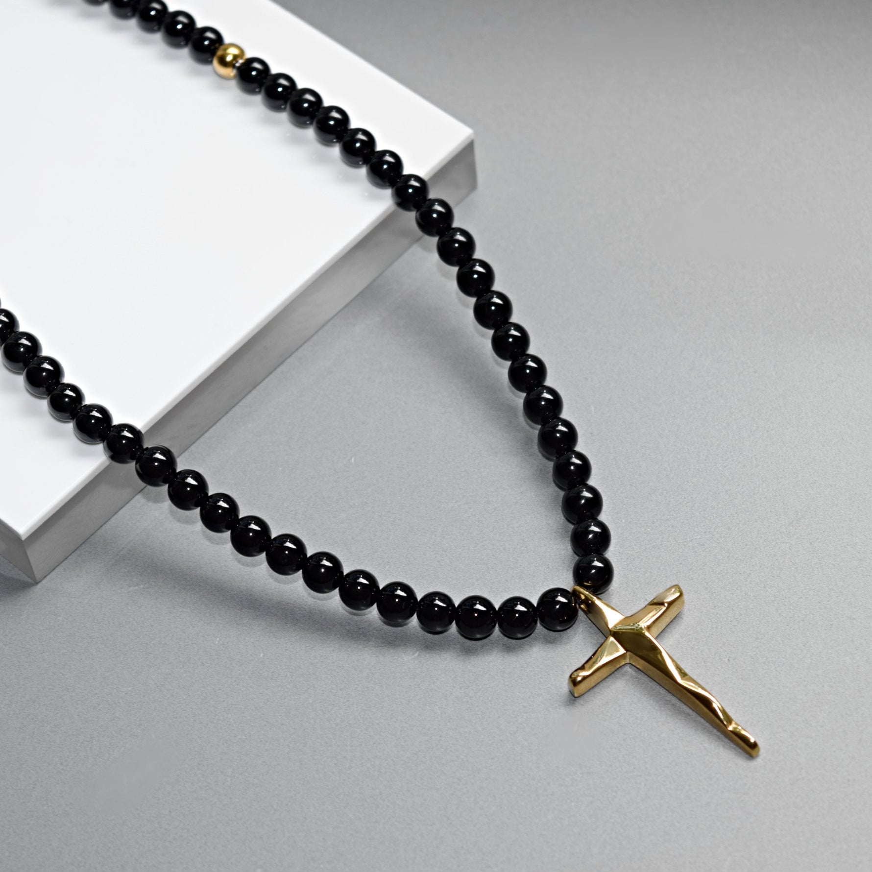 Kette KREUZ - Gold Halsketten - Silber Halsketten - Halsketten für Herren - ROCK & STEEL GERMANY