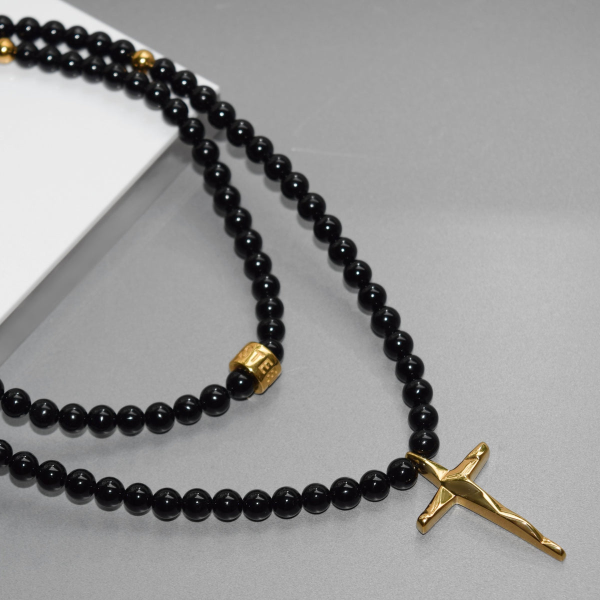 Kette KREUZ - Gold Halsketten - Silber Halsketten - Halsketten für Herren - ROCK & STEEL GERMANY