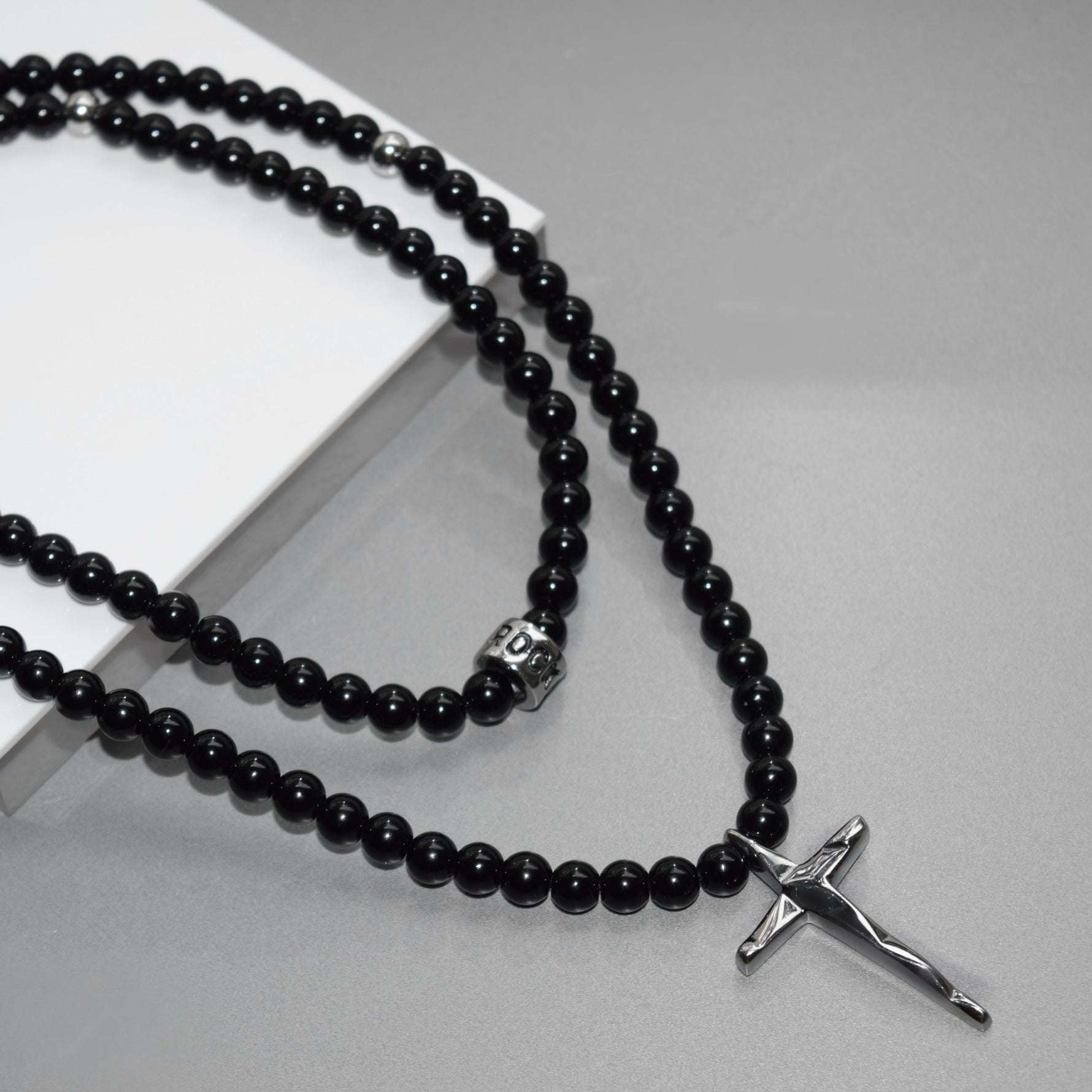 Kette KREUZ - Gold Halsketten - Silber Halsketten - Halsketten für Herren - ROCK & STEEL GERMANY