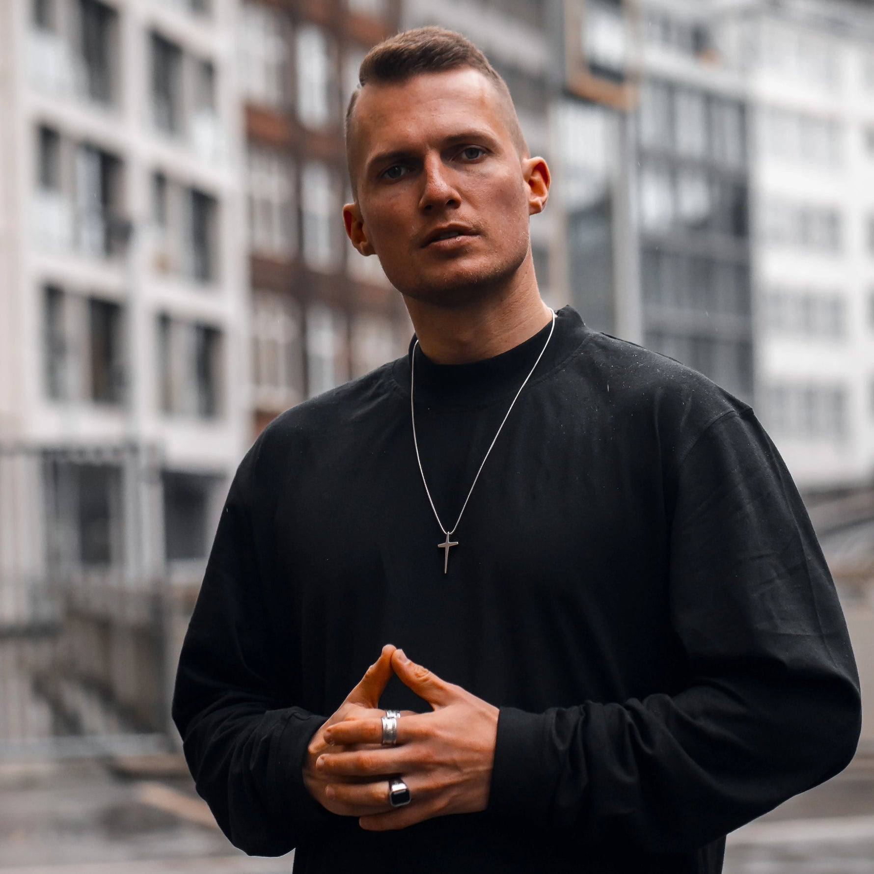 Kette REDEEMER - Gold Halsketten - Silber Halsketten - ROCK & STEEL GERMANY