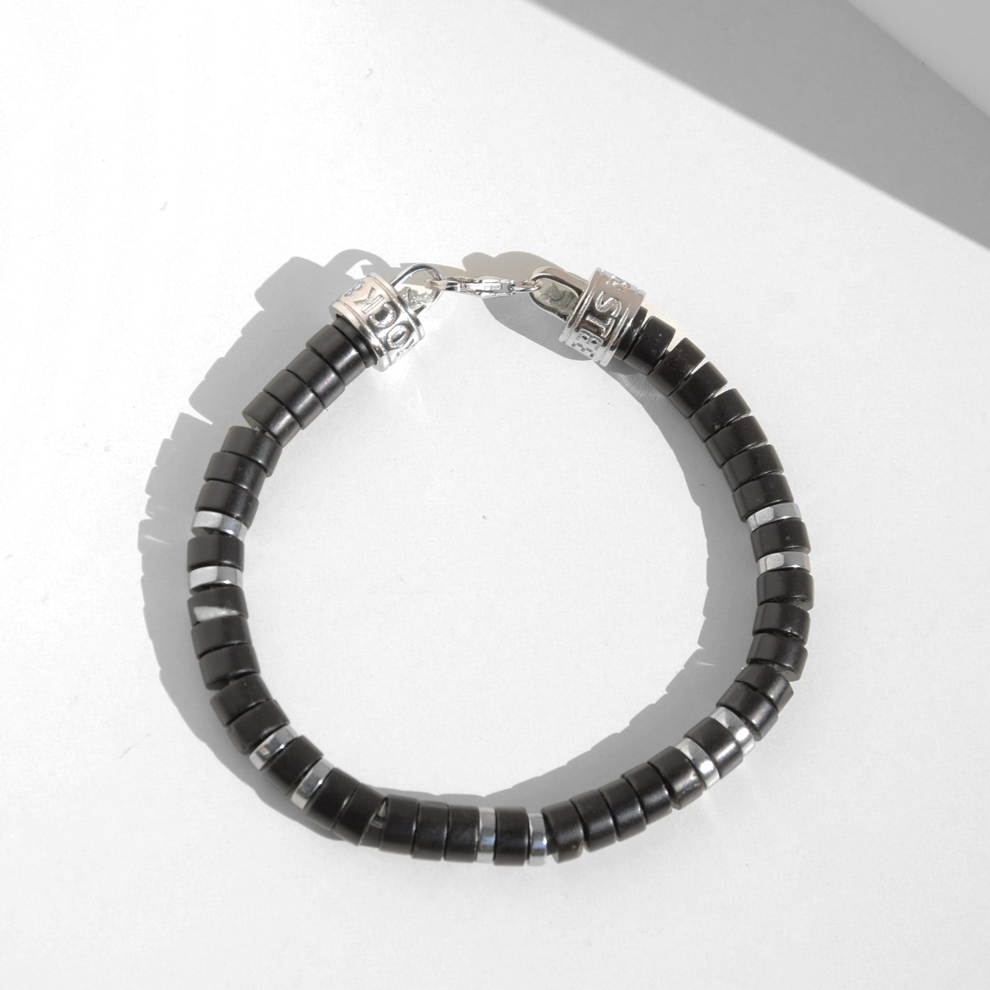Armband MANTRA | AGATE | 925 SILBER - ROCK & STEEL GERMANY