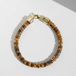 Armband MANTRA | TIGERAUGE | 925 SILBER - ROCK & STEEL GERMANY