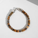 Armband MANTRA | TIGERAUGE | 925 SILBER - ROCK & STEEL GERMANY