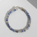 Armband MANTRA | SODALITE | 925 SILBER - ROCK & STEEL GERMANY