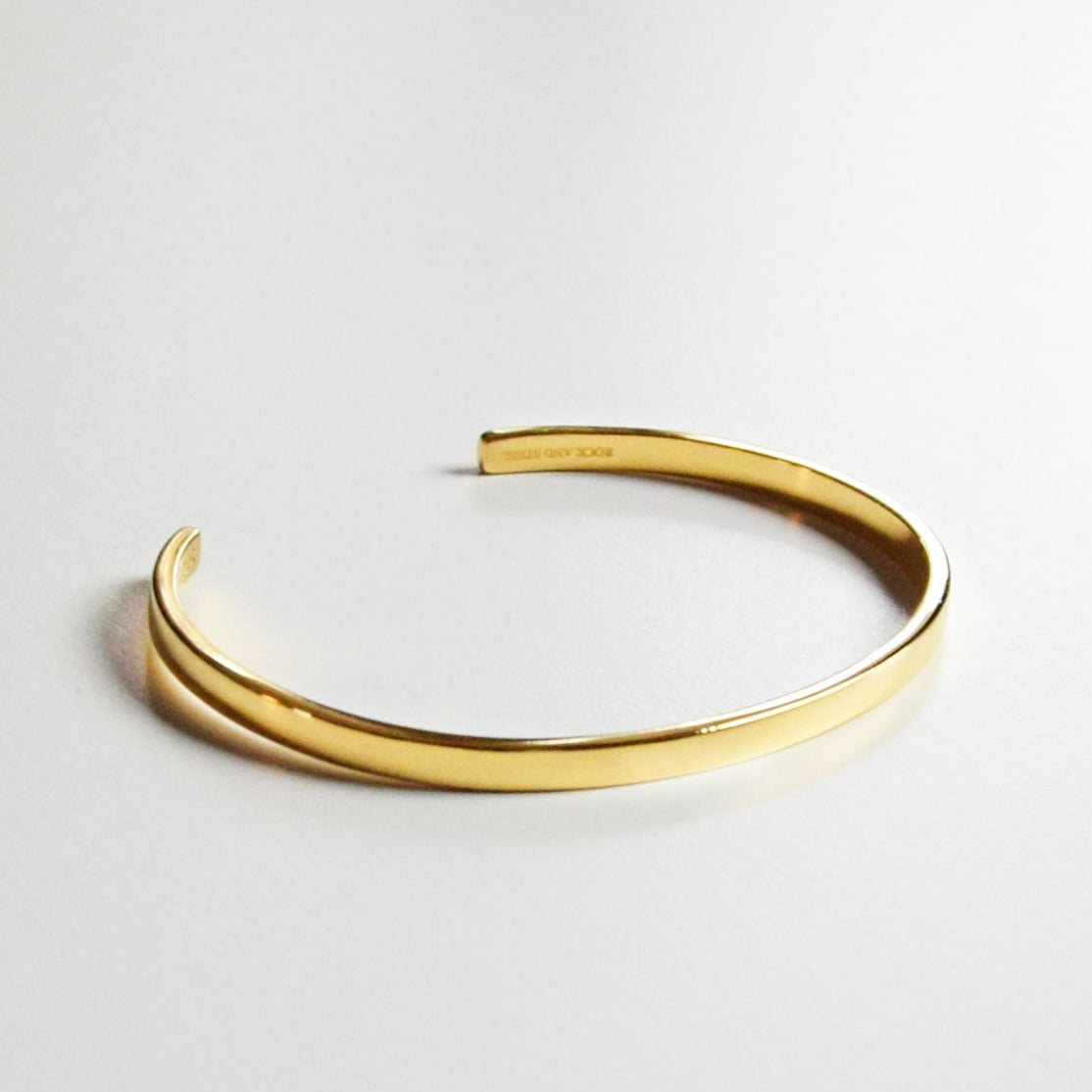 Armreif MIAMI | 925 SILBER | vergoldet - ROCK & STEEL GERMANY