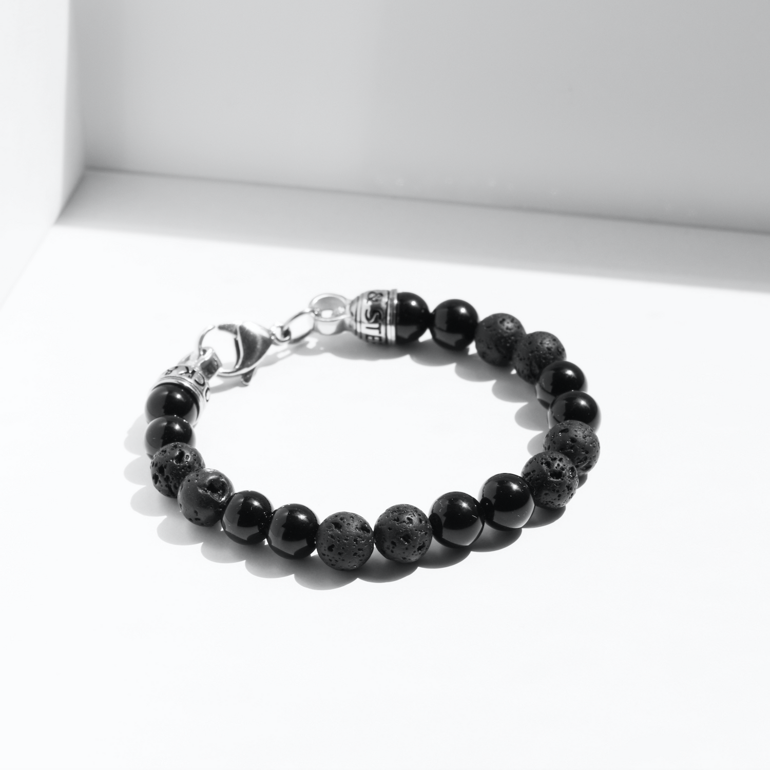 Armband Lava Onyx - ROCK & STEEL GERMANY