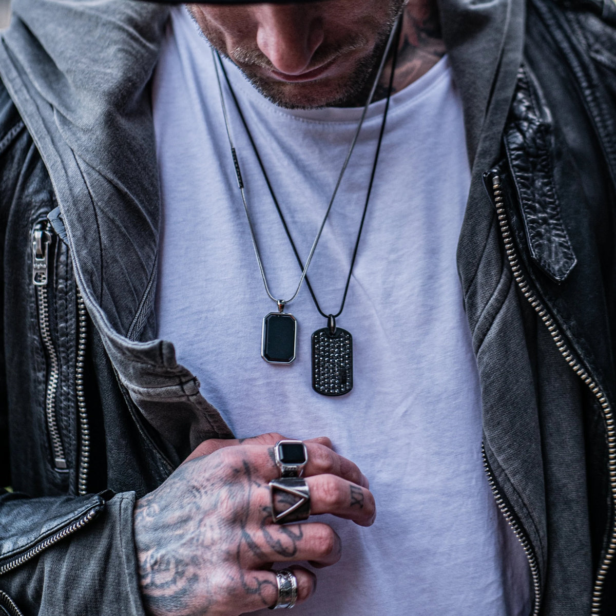 Kette ZEUS - Gold Halsketten - Silber Halsketten - Halsketten für Herren - Rock & Steel Germany