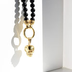 Kette SKULL - Gold Halsketten - Silber Halsketten - Halsketten für Herren - ROCK & STEEL GERMANY