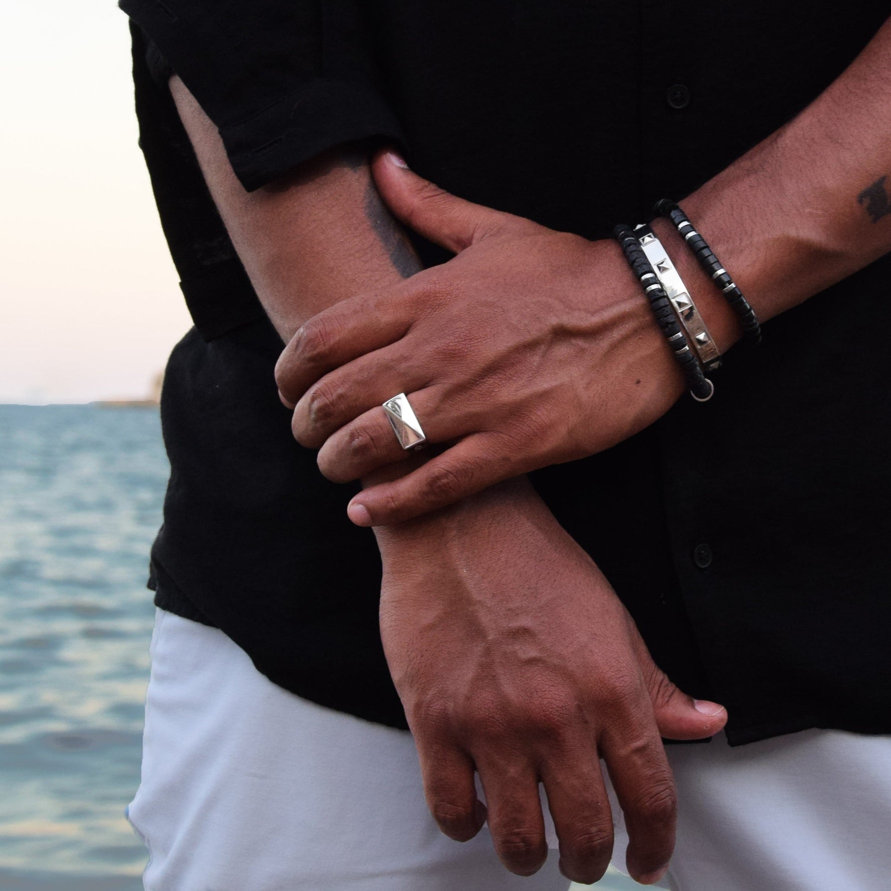 Ring GIZEH | 925 SILBER - ROCK & STEEL GERMANY