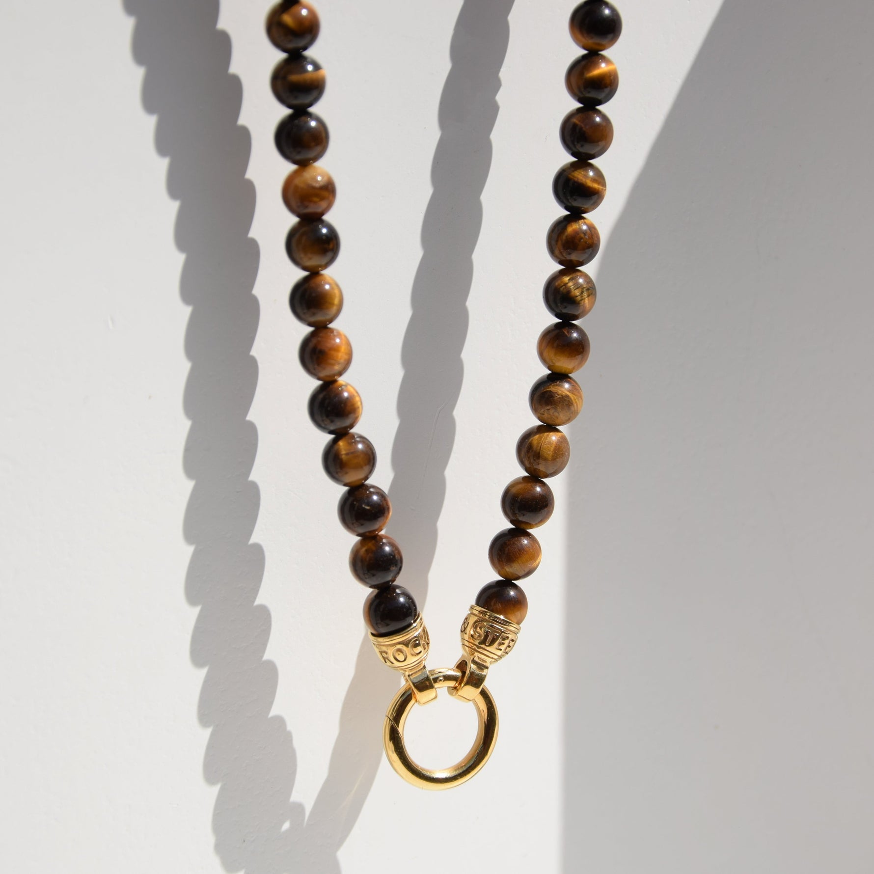 Kette BEAD TIGERAUGE - ROCK & STEEL GERMANY