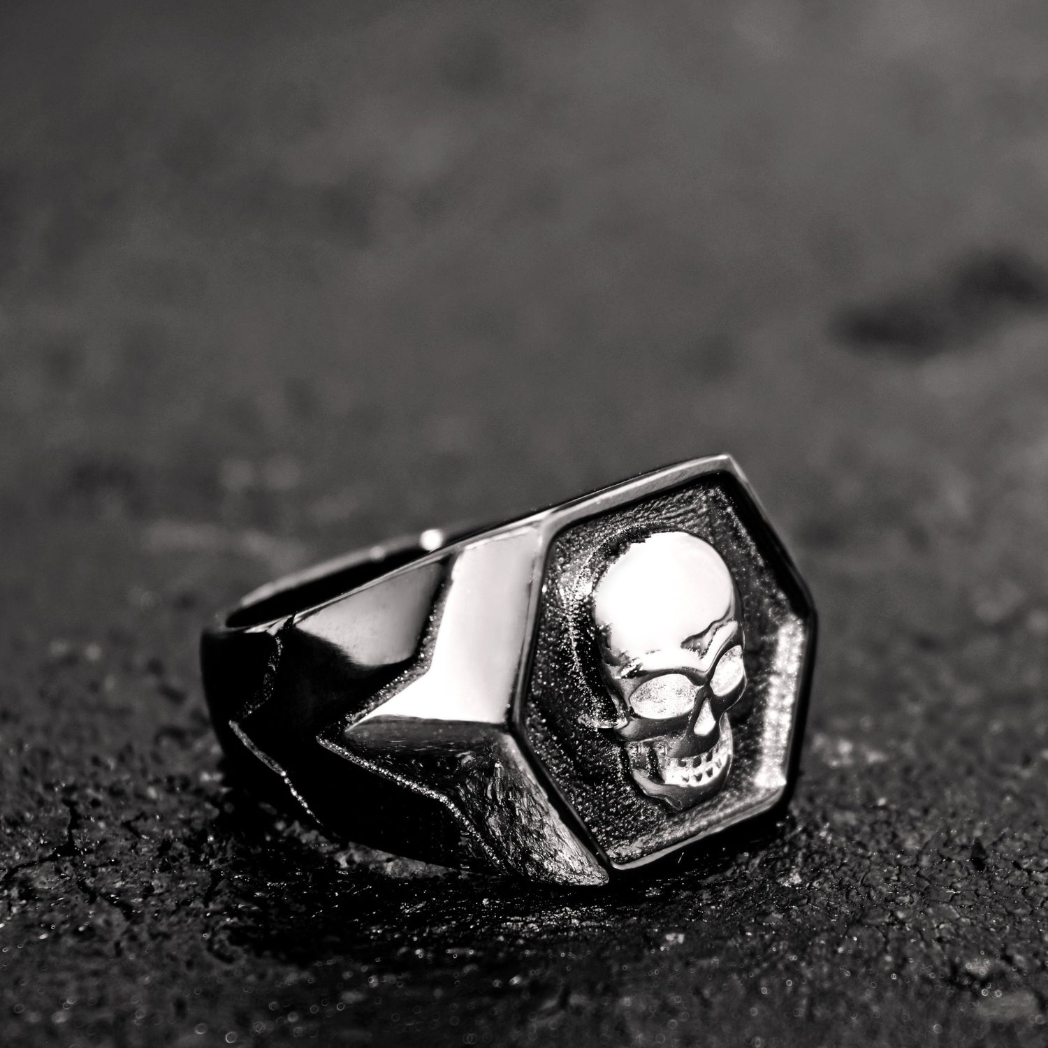 Ring BAD BOY Sterling Silber | 925 Sterlingsilber Herrenring | Rock & Steel Germany