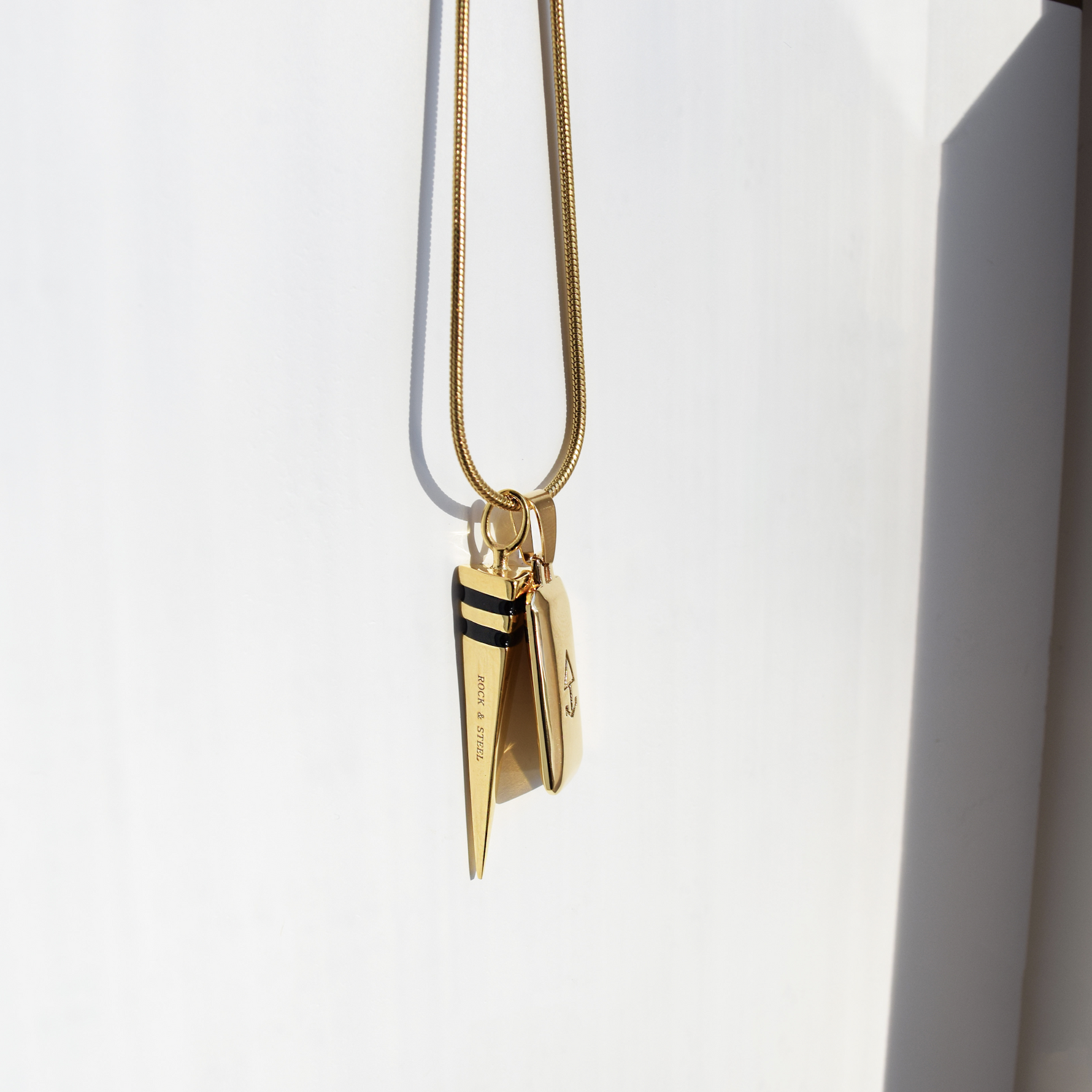 Set ROCKET & UNITY - Gold Halsketten - Silber Halsketten - Halsketten für Herren - ROCK & STEEL GERMANY