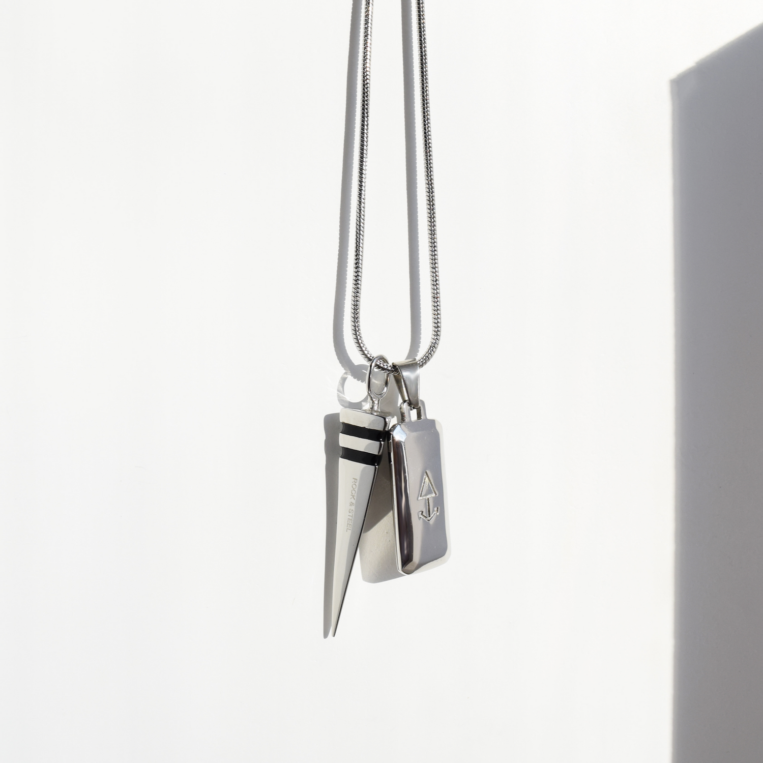 Set ROCKET & UNITY - Gold Halsketten - Silber Halsketten - Halsketten für Herren - ROCK & STEEL GERMANY