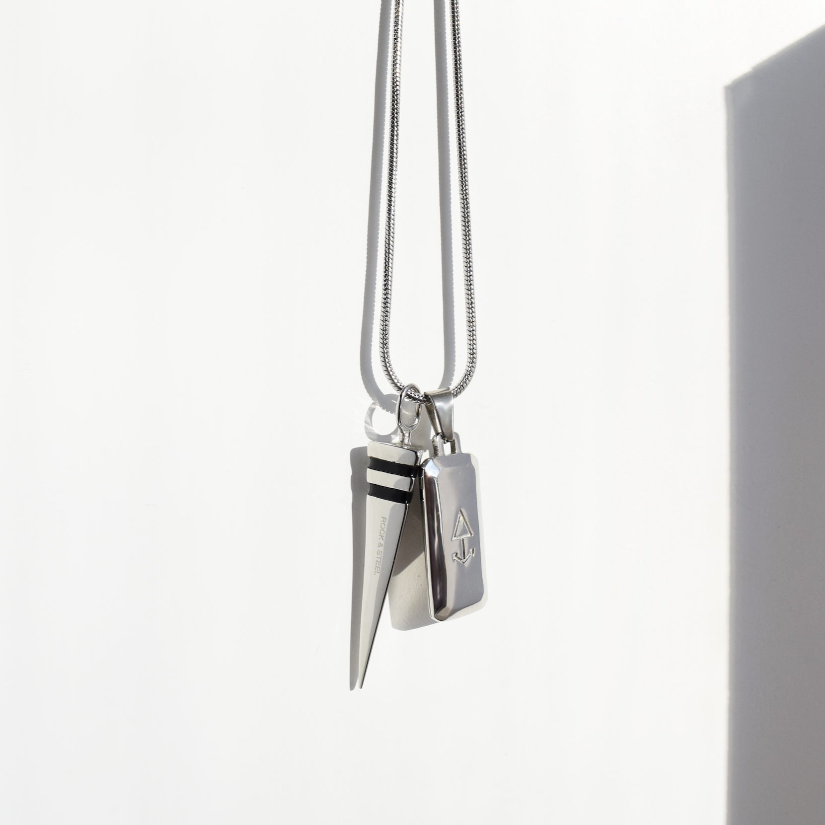 Set ROCKET & UNITY - Gold Halsketten - Silber Halsketten - Halsketten für Herren - ROCK & STEEL GERMANY