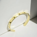 Armreif ROCKSTAR | 925 SILBER | vergoldet - ROCK & STEEL GERMANY