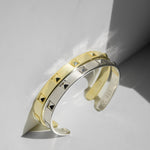 Armreif ROCKSTAR | 925 SILBER | vergoldet - ROCK & STEEL GERMANY