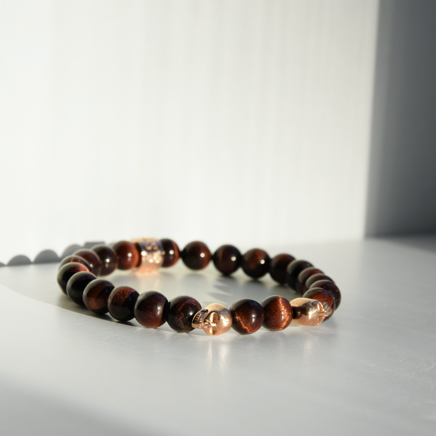 Armband SKULL ROSEGOLD - ROCK & STEEL GERMANY