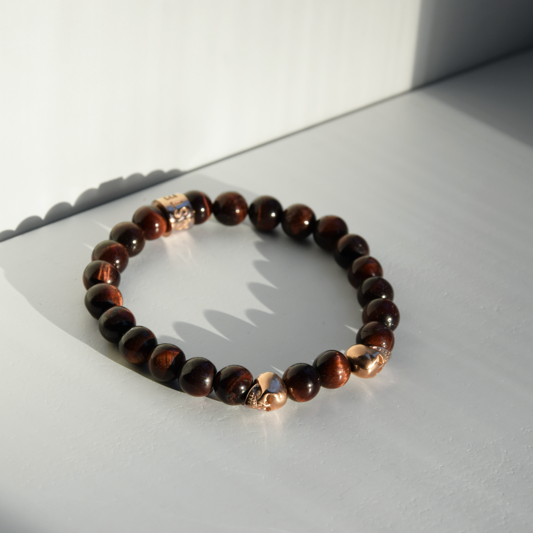 Armband SKULL ROSEGOLD - ROCK & STEEL GERMANY