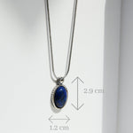 Kette DEUS LAPISLAZULI - Gold Halsketten - Silber Halsketten - Halsketten für Herren - ROCK & STEEL GERMANY