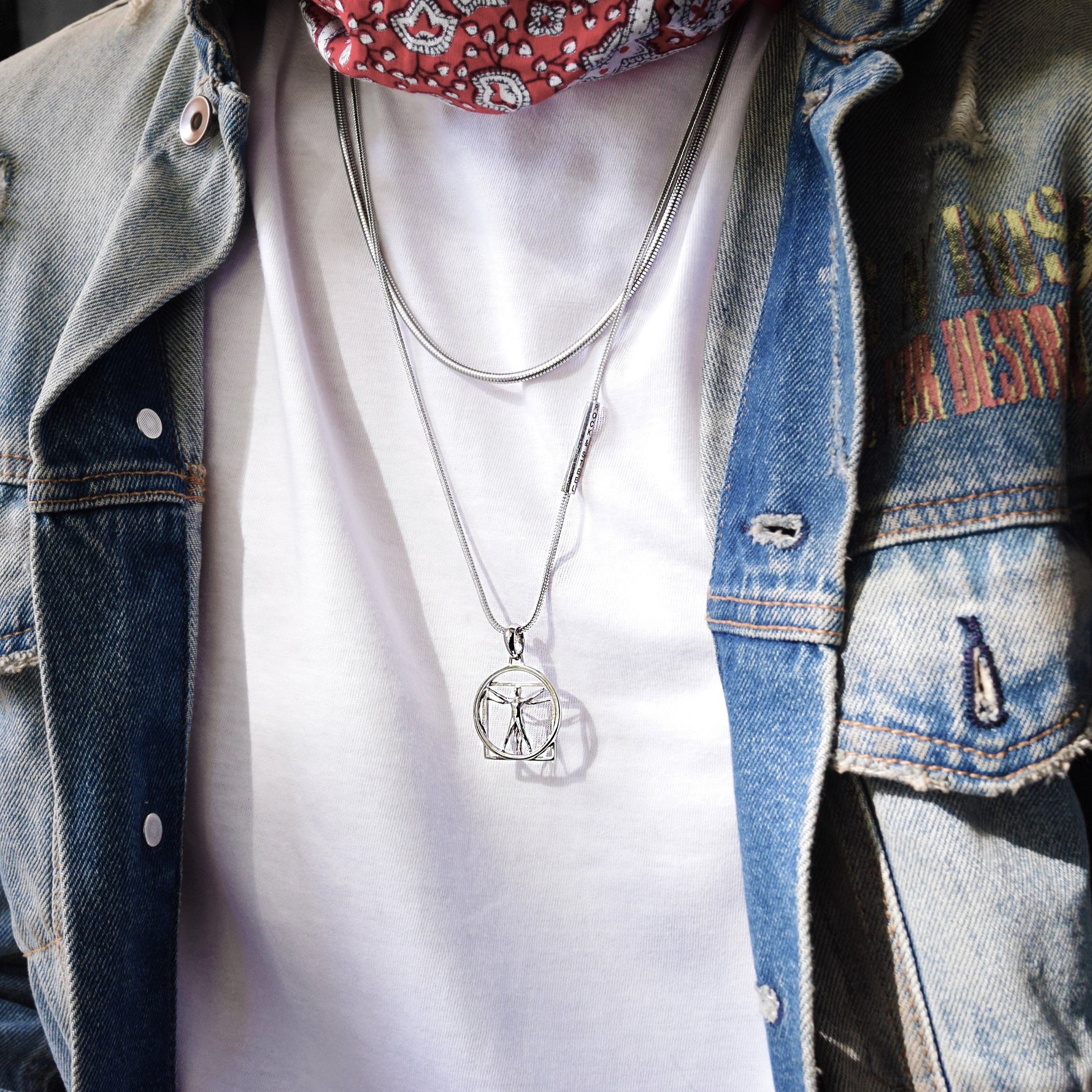 Kette VINCI - Gold Halsketten - Silber Halsketten - ROCK & STEEL GERMANY