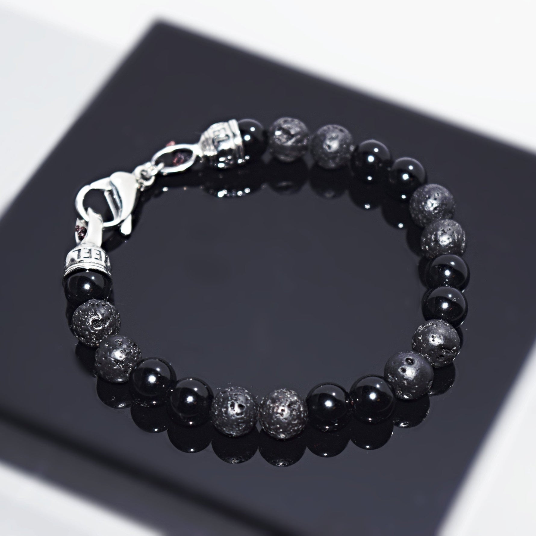 Armband Lava Onyx - ROCK & STEEL GERMANY