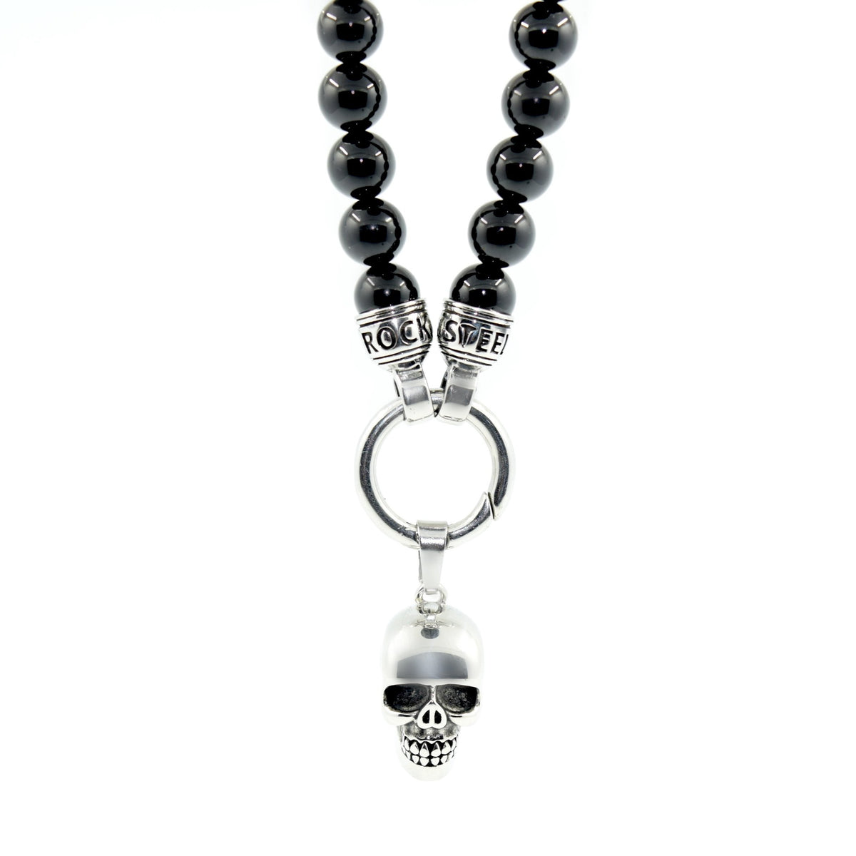 Kette SKULL - Gold Halsketten - Silber Halsketten - Halsketten für Herren - ROCK & STEEL GERMANY