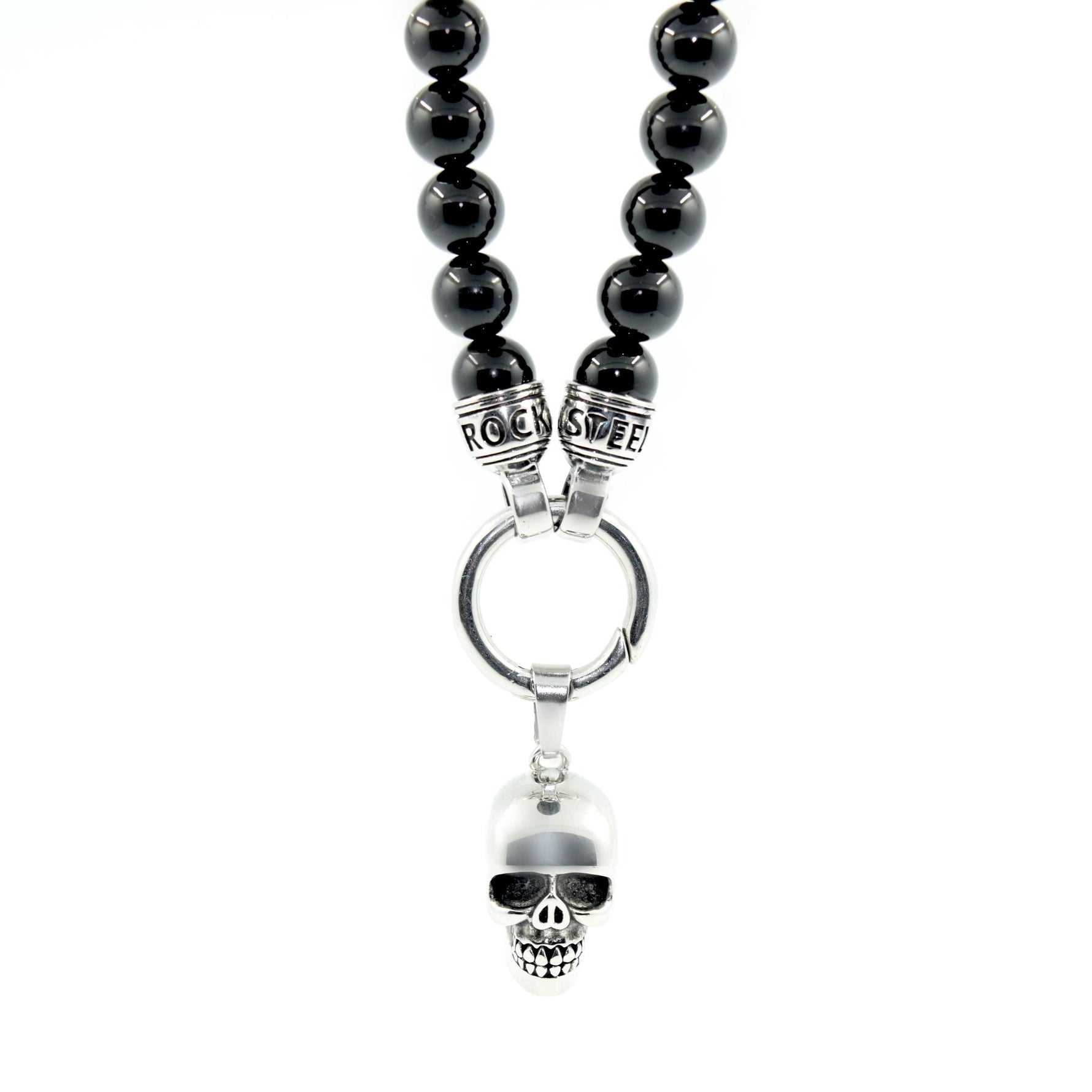 Kette SKULL - Gold Halsketten - Silber Halsketten - Halsketten für Herren - ROCK & STEEL GERMANY