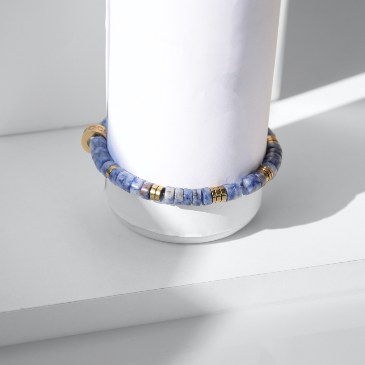 Armband Sodalith PEACE - ROCK & STEEL GERMANY