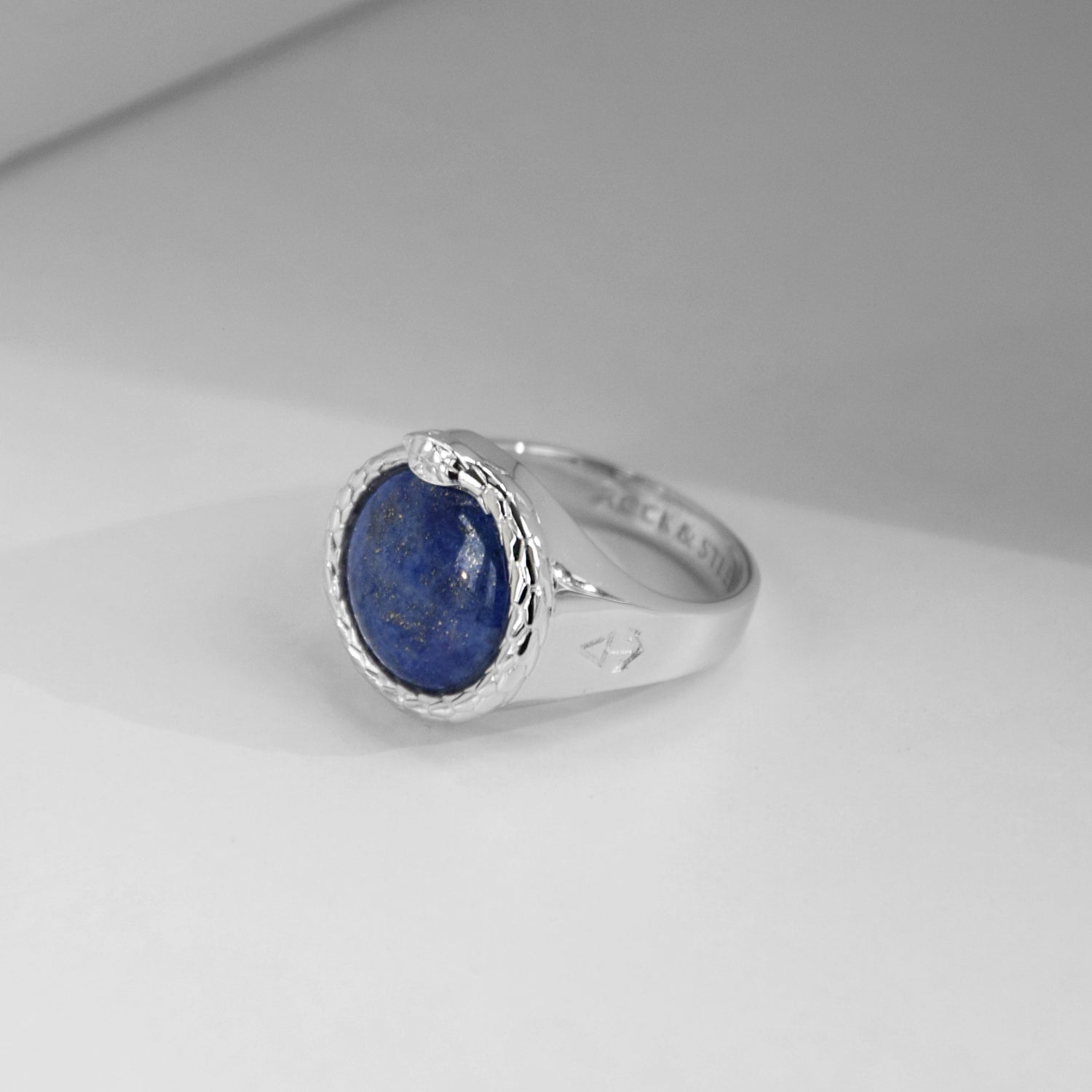 Ring ETERNITY LAPISLAZULI | 925 Silber - ROCK & STEEL GERMANY