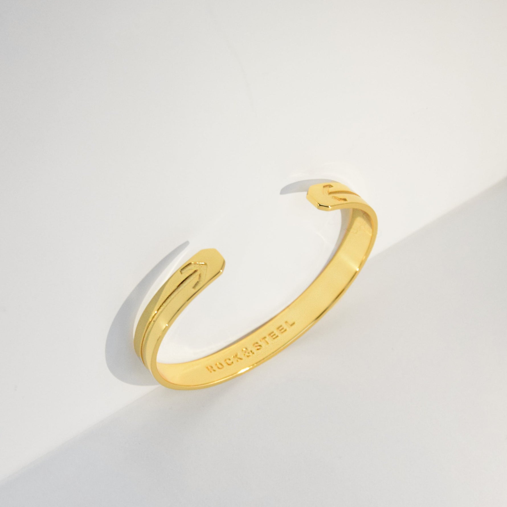 Armreif ANKER | 925 SILBER | vergoldet - ROCK & STEEL GERMANY