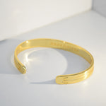 Armreif ANKER | 925 SILBER | vergoldet - ROCK & STEEL GERMANY