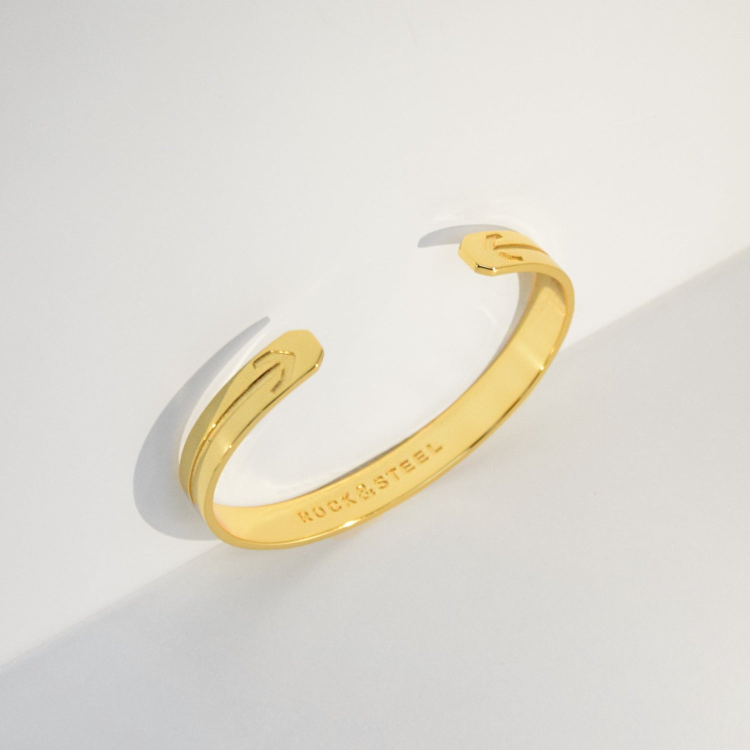 Armreif ANKER | 925 SILBER | vergoldet - ROCK & STEEL GERMANY