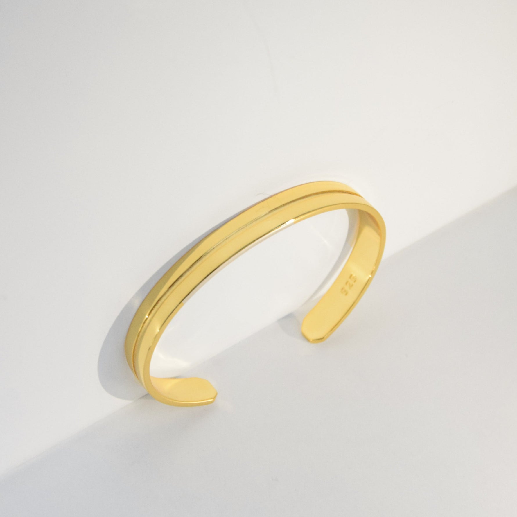 Armreif ANKER | 925 SILBER | vergoldet - ROCK & STEEL GERMANY