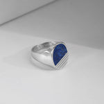 Ring PHOENIX LAPISLAZULI | 925 Silber - ROCK & STEEL GERMANY