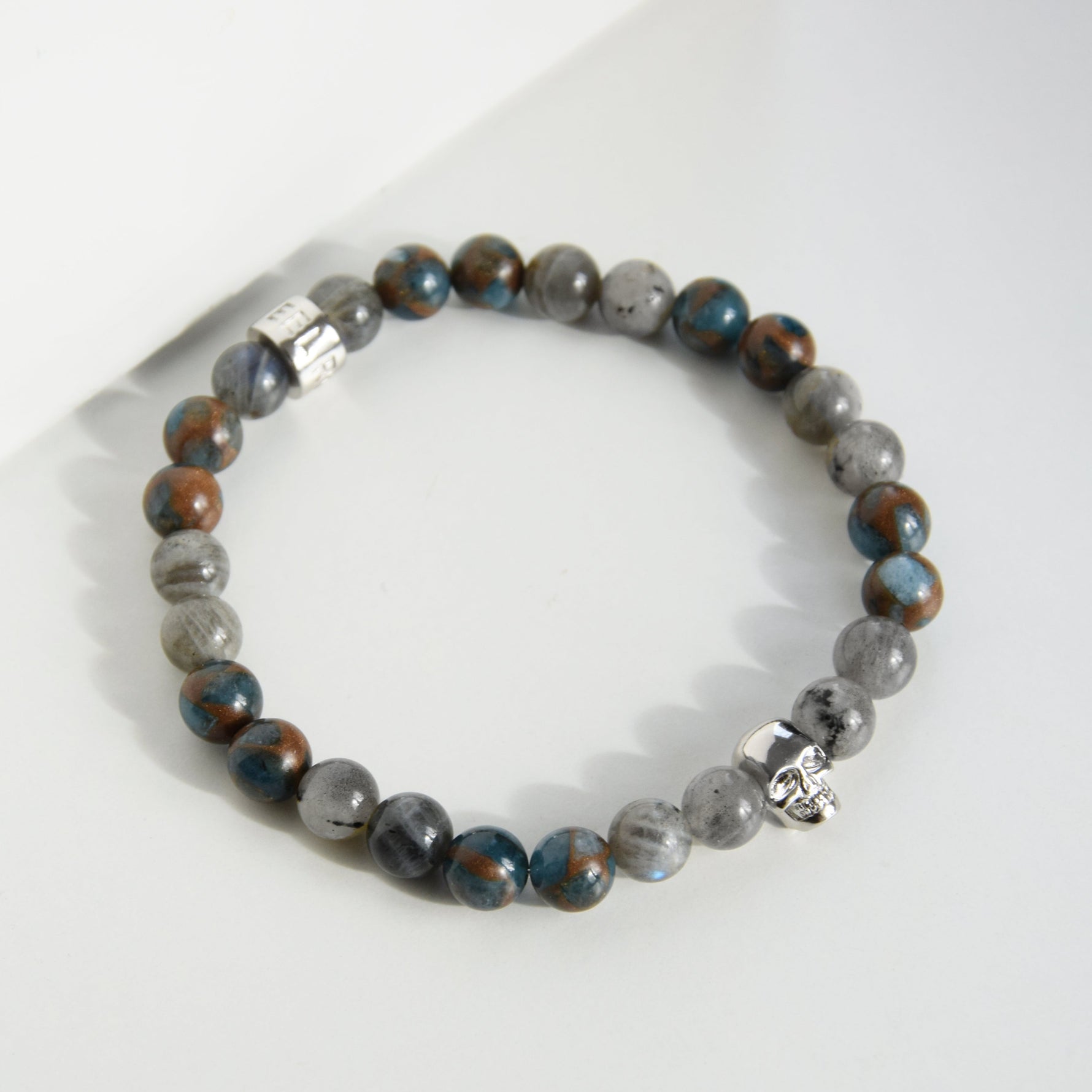 Armband GREY SAND 925 SILBER - ROCK & STEEL GERMANY