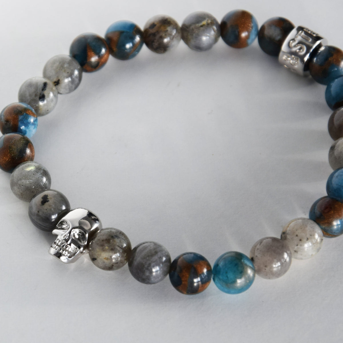 Armband GREY SAND 925 SILBER - ROCK & STEEL GERMANY