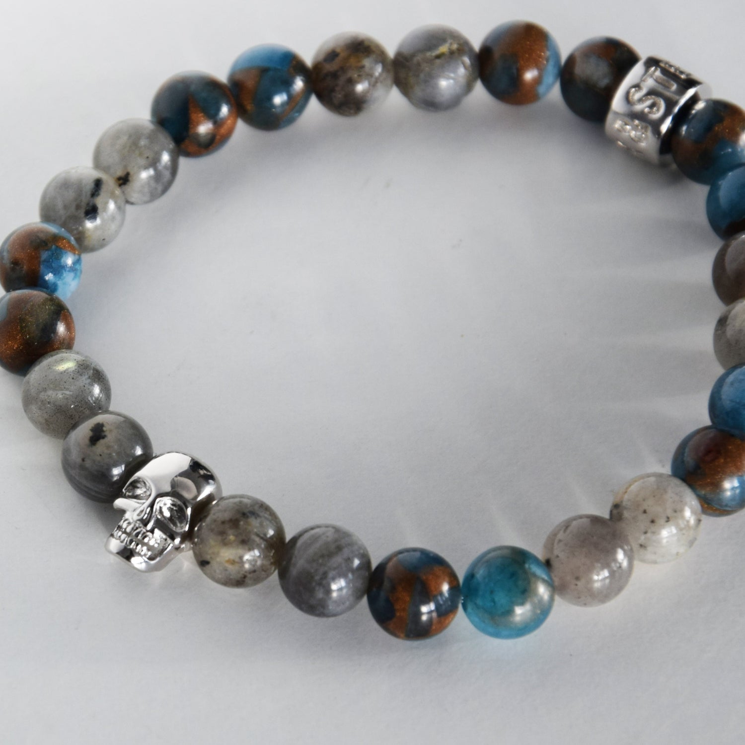 Armband GREY SAND 925 SILBER - ROCK & STEEL GERMANY